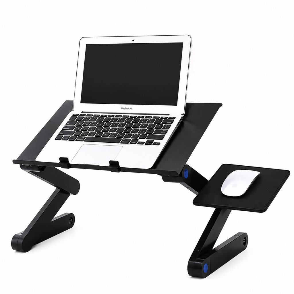 Folding Laptop Desk Stand with Dual Cooling Fans