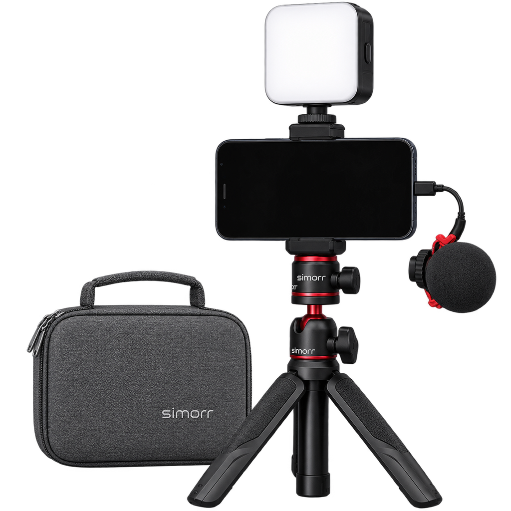 Portable Vlogging Tripod Kit